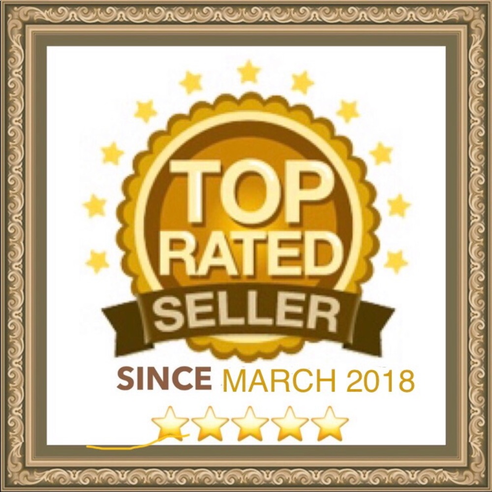 The honor of top seller since March of 2018🥰